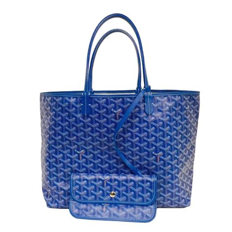 goyard blue st louis tote|Goyard size pm or gm.